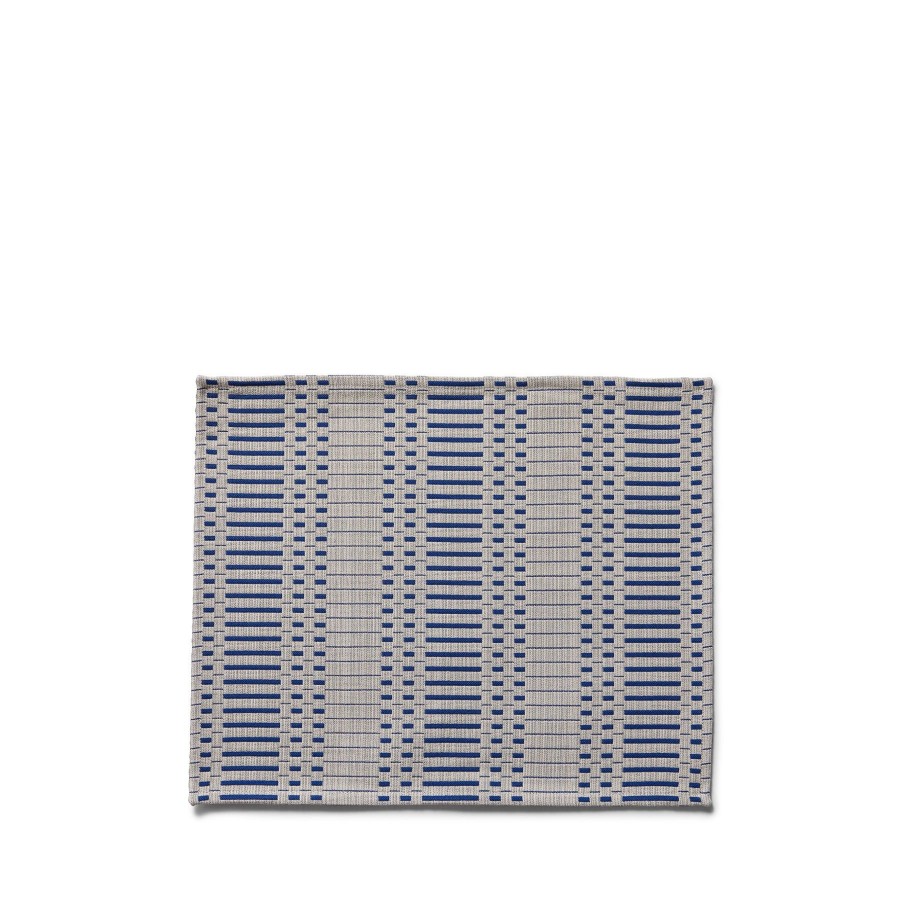 Best Heath Ceramics Helios Placemat In Blue Reverse