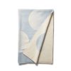 New Heath Ceramics Moon Throw In Crescent Blue