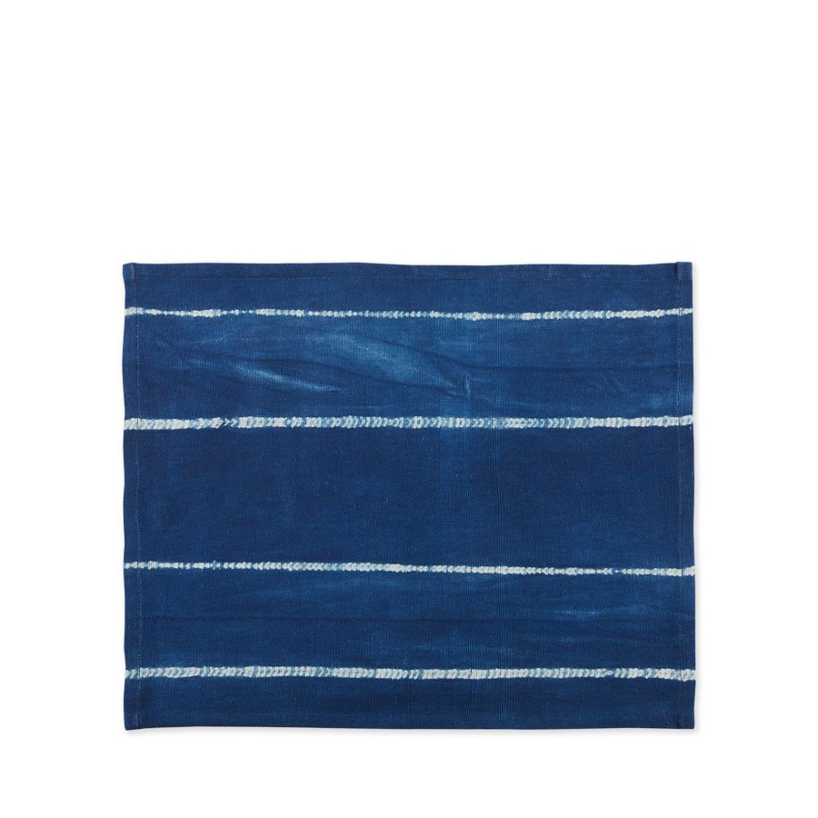 Clearance Heath Ceramics Indigo Cotton Tie Dyed Placemat