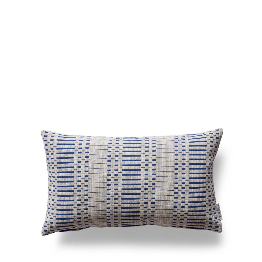 Clearance Heath Ceramics Helios Cushion In Blue Reverse